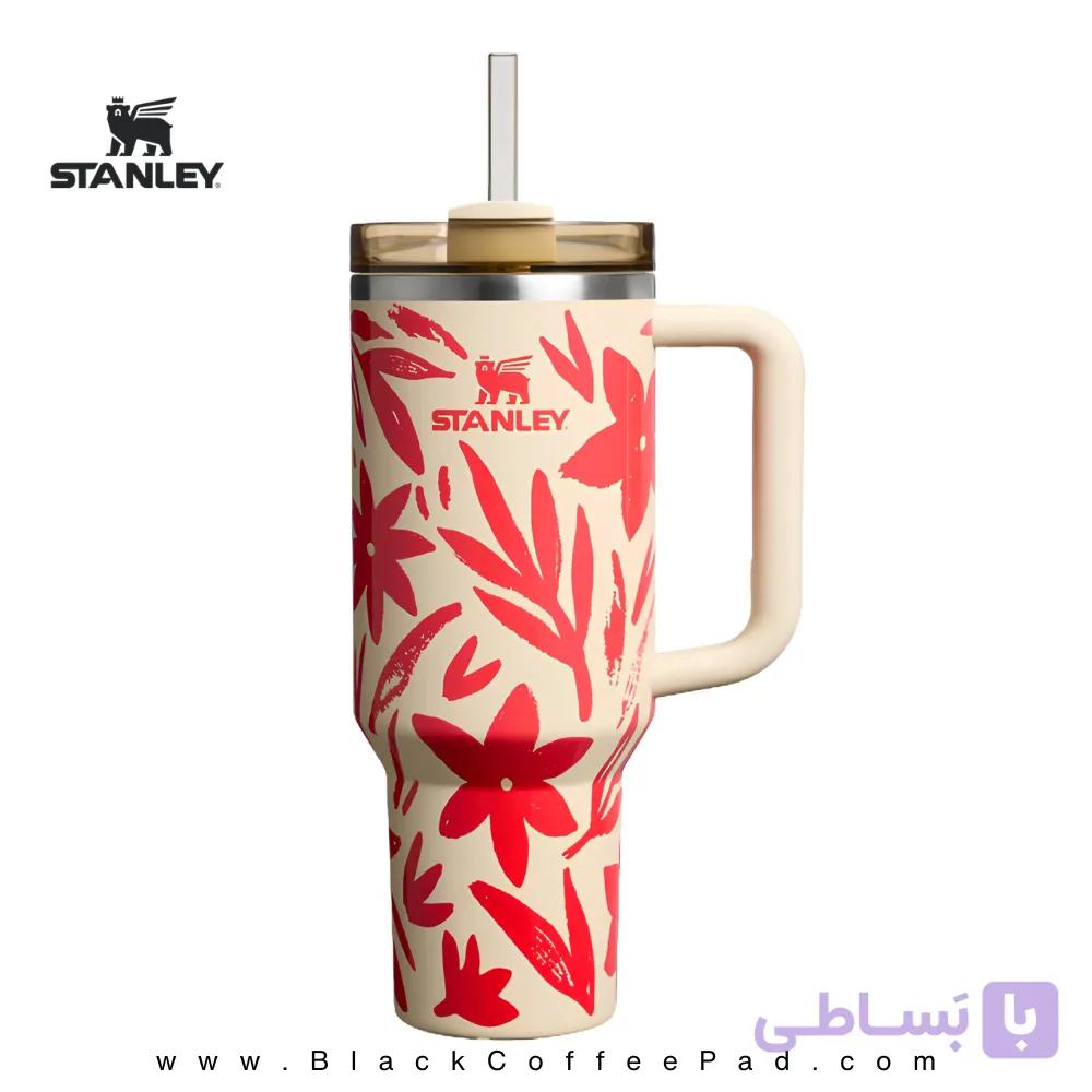 تراول ماگ استنلی Stanley Quencher H2.0 FlowState™ Resort Floral گنجایش 1.18 لیتر — تصویر 1