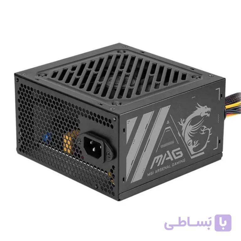 منبع تغذیه کامپیوتر ام اس آی MAG A500N-H 80 Plus White توان 500 وات