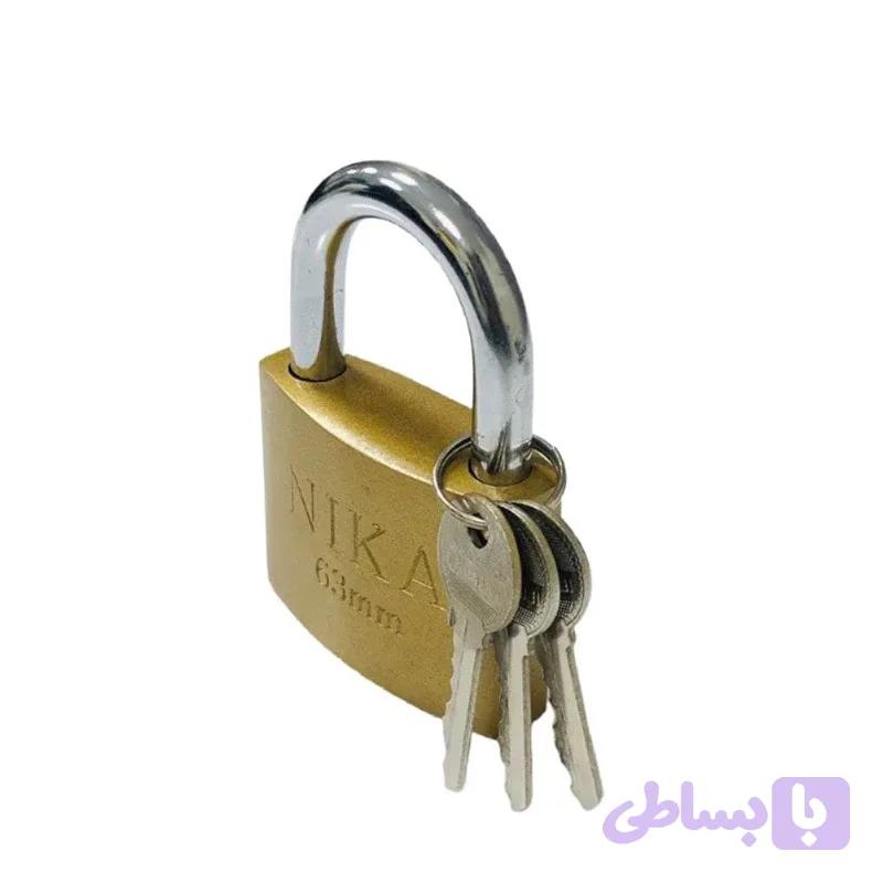 قفل آویز نیکا مدل Aviz 63mm