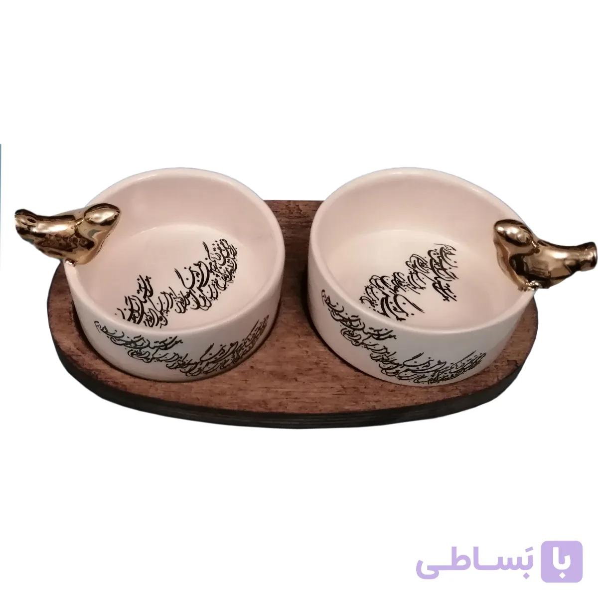 اردو خوری مدل سیاه مشق کد 8090