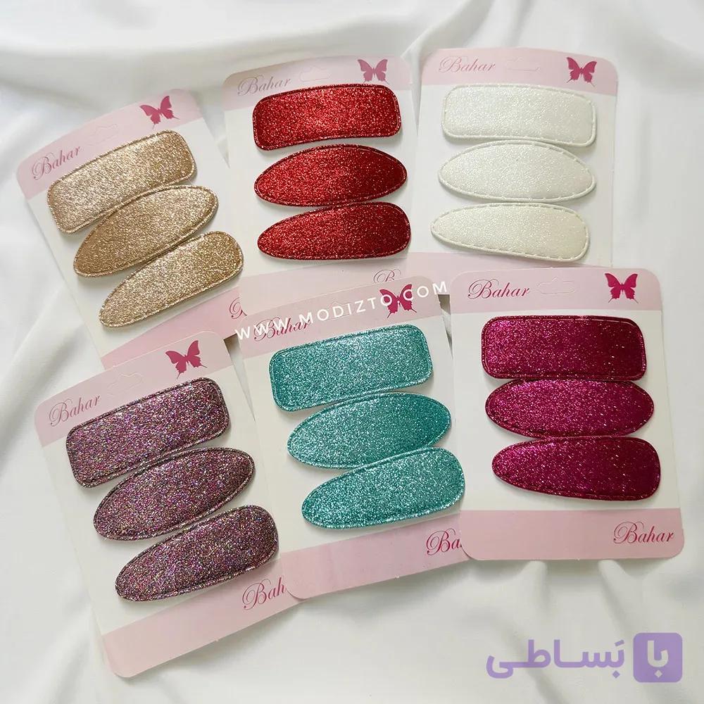 پک گیره مو تق تقی۳ عددی اکلیلی — تصویر 1
