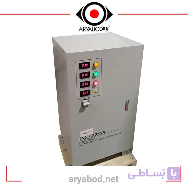 استابلایزر 30000 سه فاز سرووموتور مدل TNS-30KVA — تصویر 1