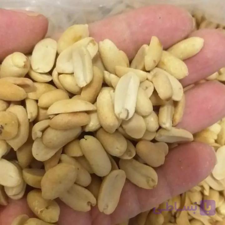 بادام زمینی مخصوص کره گیری(مغز سفید)+[ قیمت 1405]
