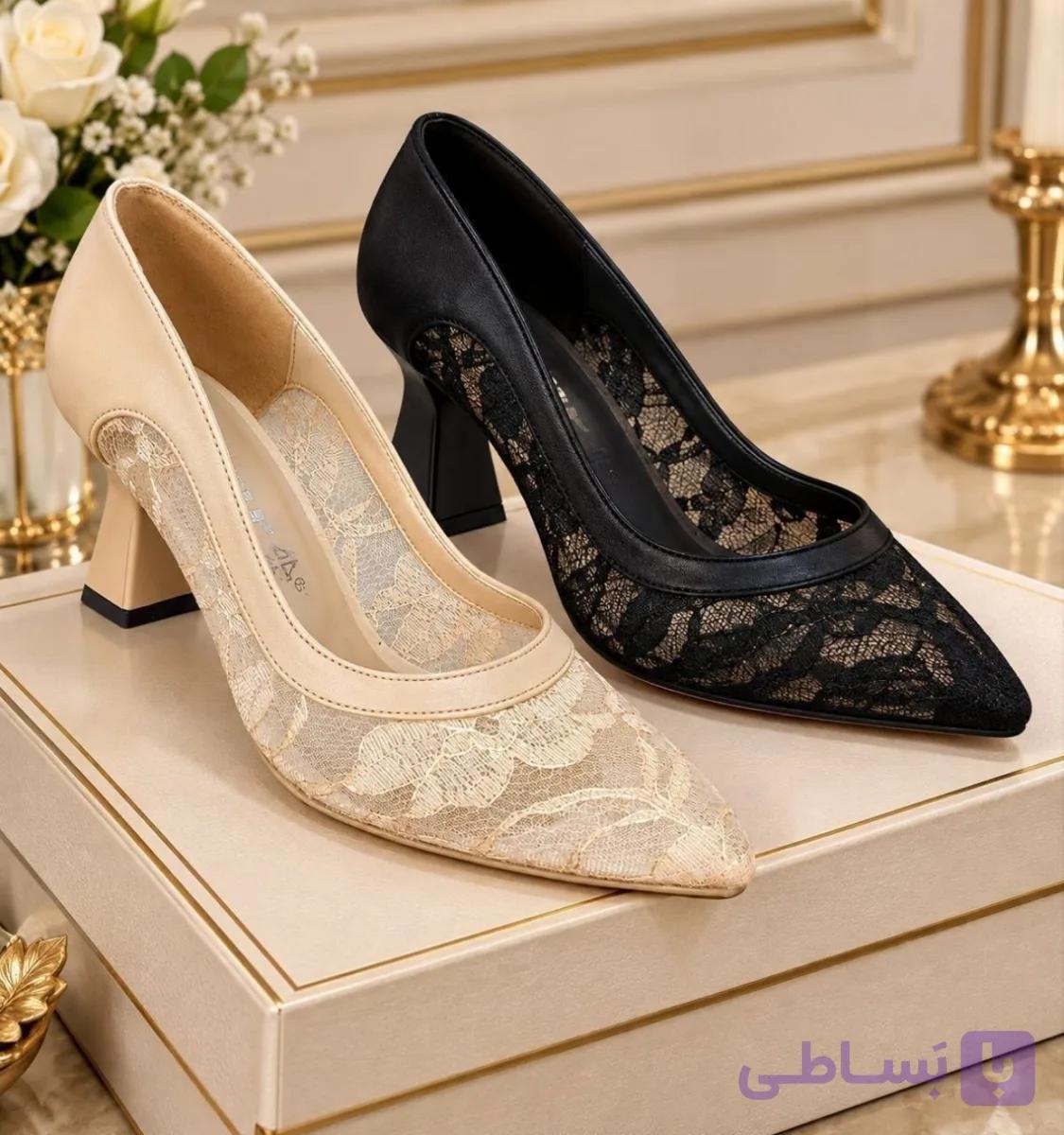 کفش مجلسی زنانه دانتل