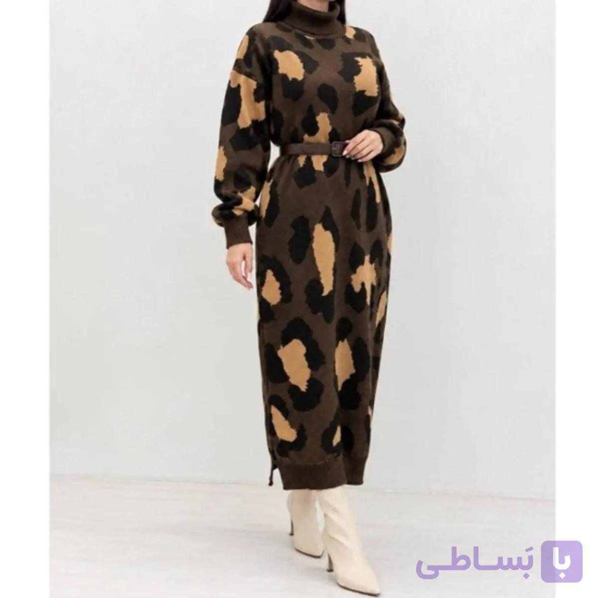 کفتان بافت بلند پلنگی