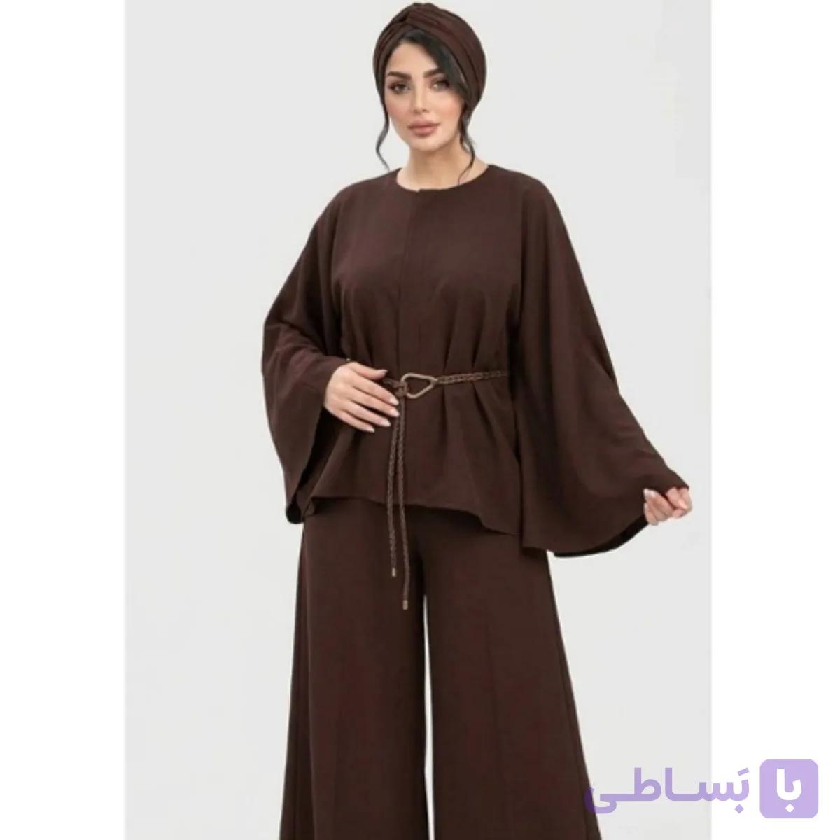 پانچ و شلوار زنانه مازراتی کج راه آیناز