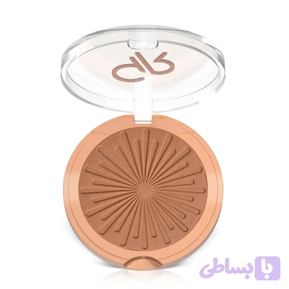پودر برنزه‌کننده گلدن رز مدل SUN BRIGHT شماره 05 WARM TAN وزن 12.5 گرم — تصویر 1