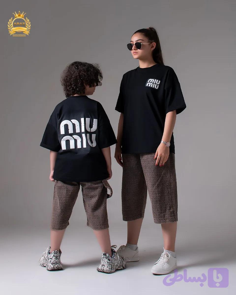 تیشرت مشکی MIUMIU