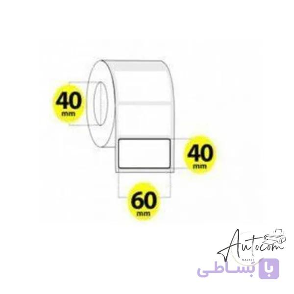 لیبل شیشه ای سایز 4*6 سانتی متر تعداد — تصویر 1