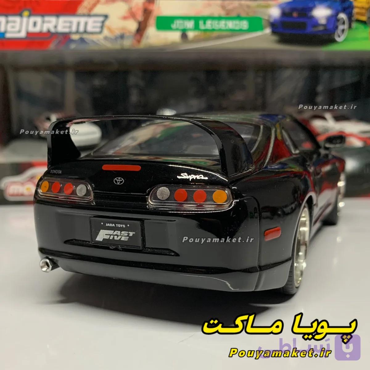 ماکت ماشین فلزی تویوتا سوپرا Toyota Supra MK4 ماژورت 1:64