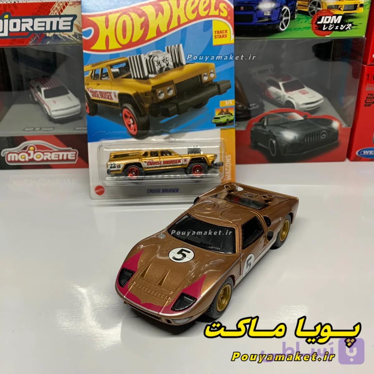 ماکت ماشین فلزی فورد جی تی Ford GT40 کینسمارت