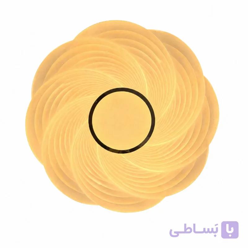 چراغ سقفی ۱۰۰ وات آلما مدل الماس سه حالته ریموت دار