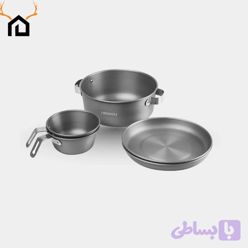 ست ظروف پخت‌وپز Firemaple Gourmet 5-Piece — تصویر 1