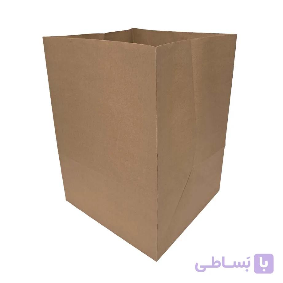 پاکت کرافت 25x25x35h (پاکت پیتزا تک نفره) — تصویر 1