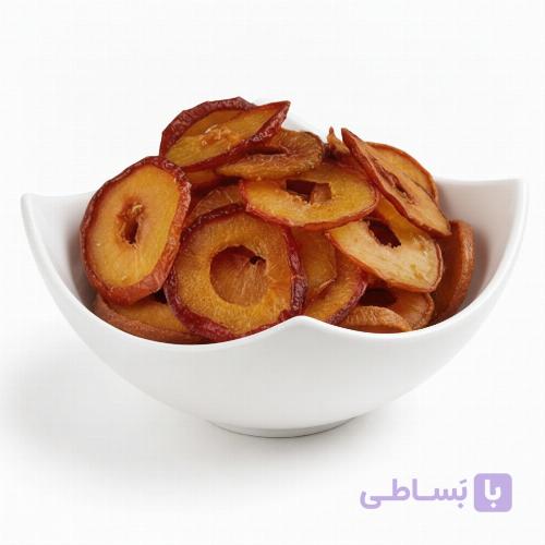 آلو شابلون خشک اسلایس؛ ملس، نرم و بدون هسته