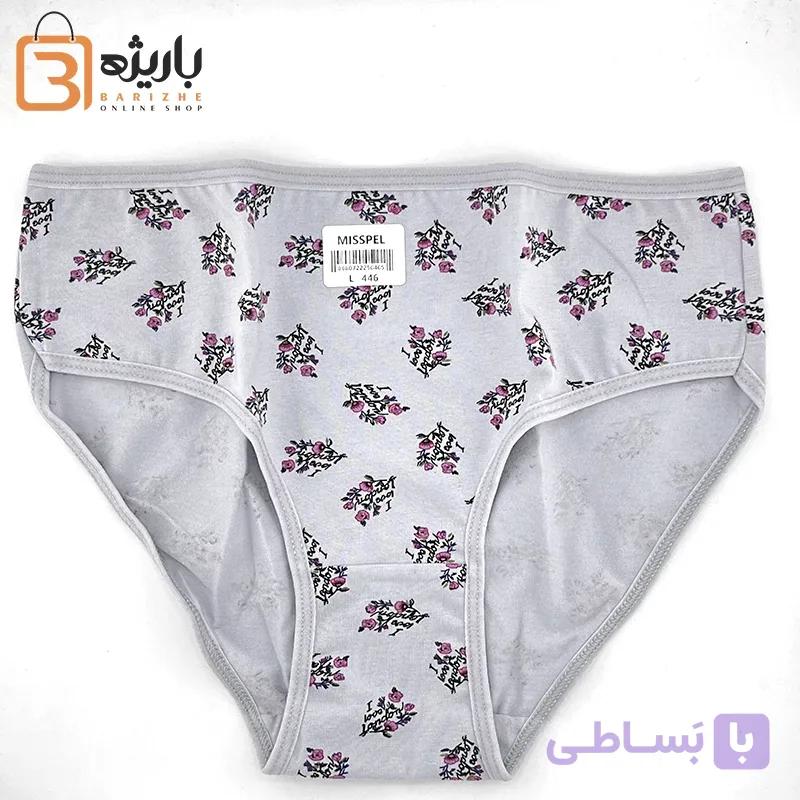 شورت زنانه اسایپ میسپل طوسی — تصویر 1