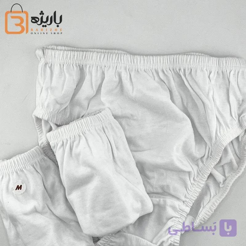 شورت زنانه اسلیپ میسپل سفید — تصویر 1