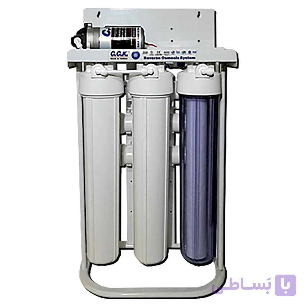 دستگاه تصفیه آب نیمه صنعتی 200گالن مدل RO200GP36s — تصویر 1