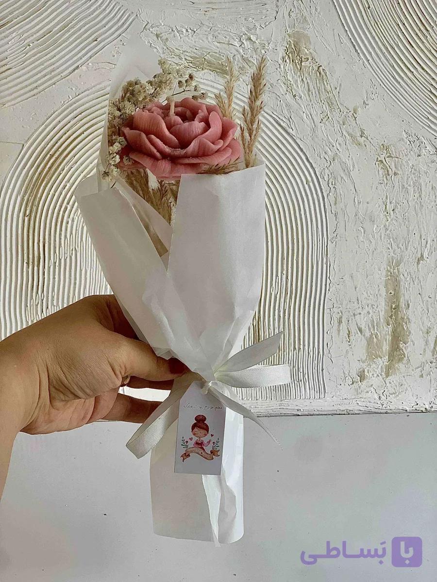 شمع دسته گل