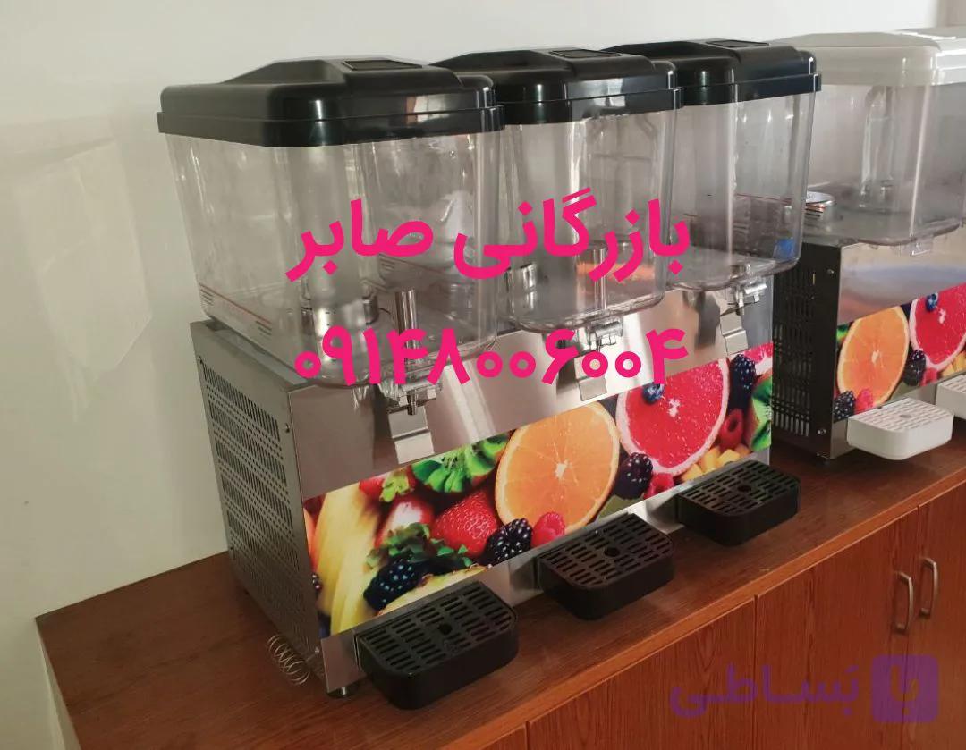 شربت سرد کن سه مخزن بزرگ 56 لیتر — تصویر 1