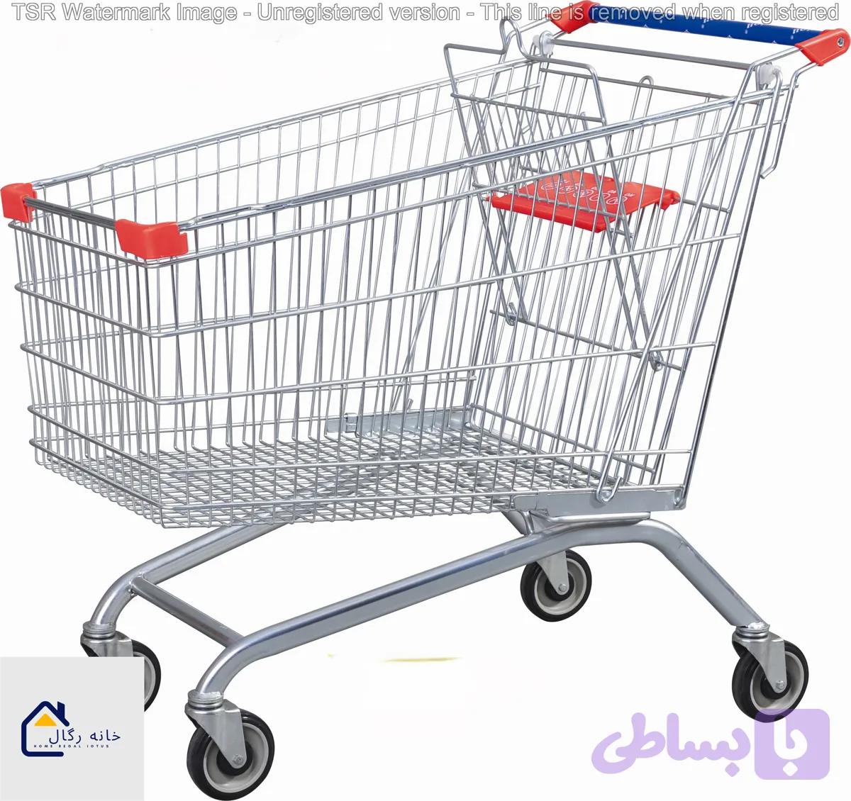 ترولی چرخ خرید 210 لیتری