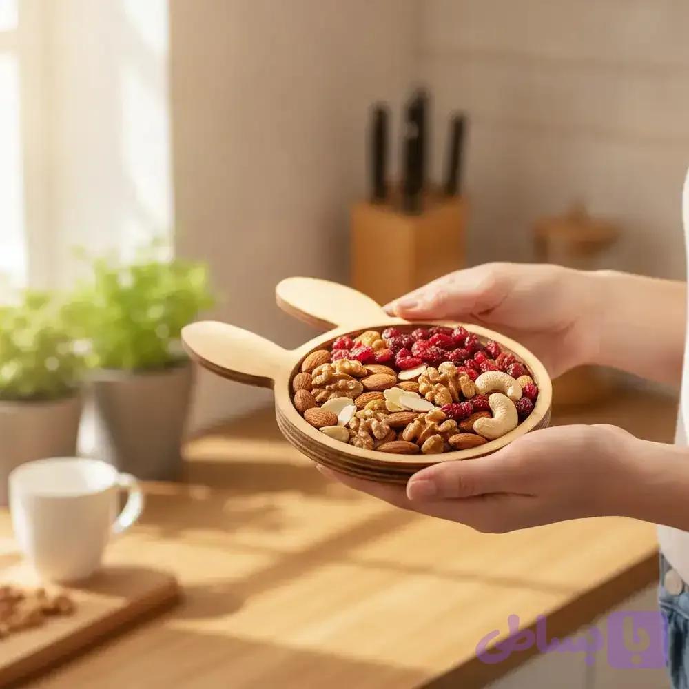 اردوخوری چوبی خرگوش 058 — تصویر 1