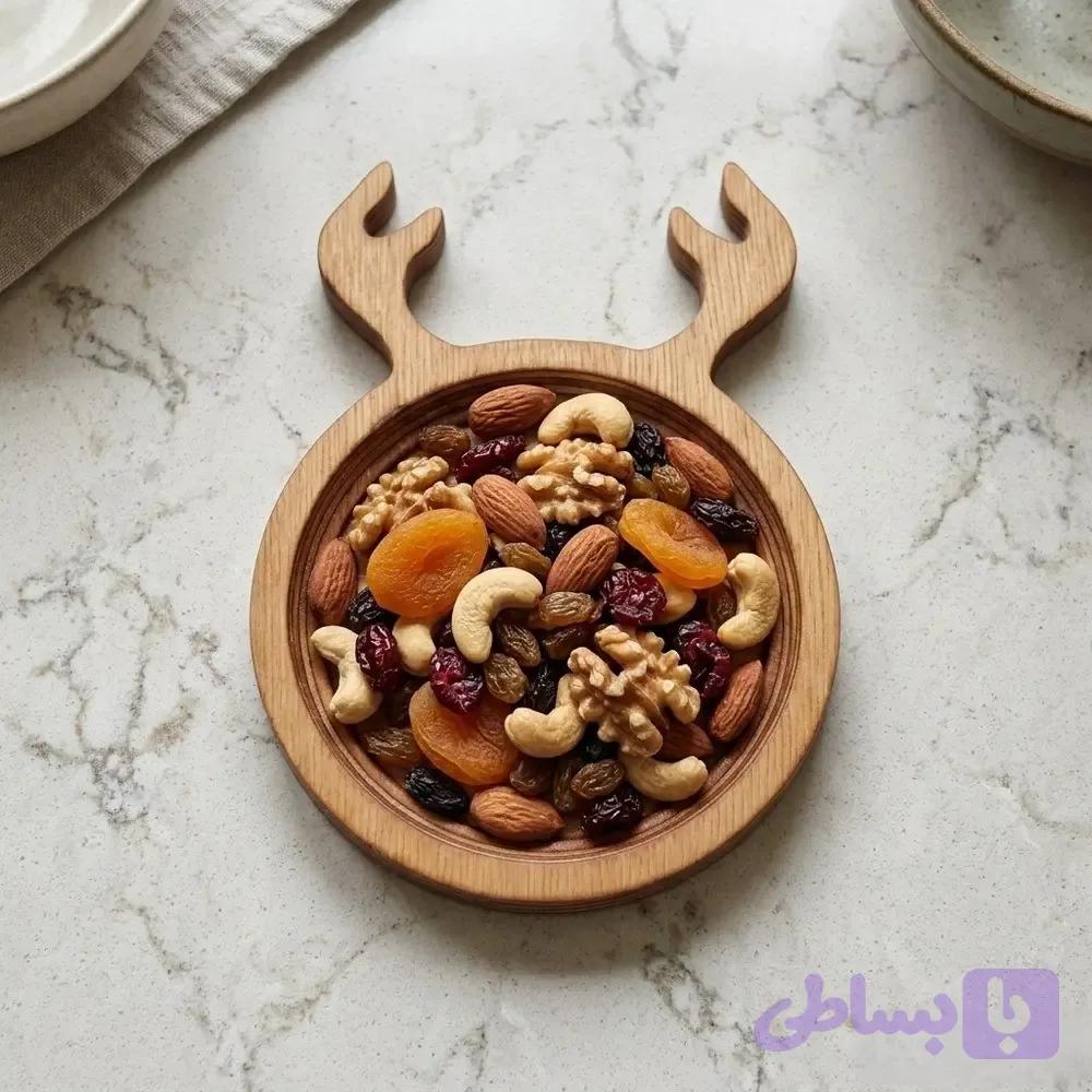 اردو خوری چوبی گوزنی 046 — تصویر 1