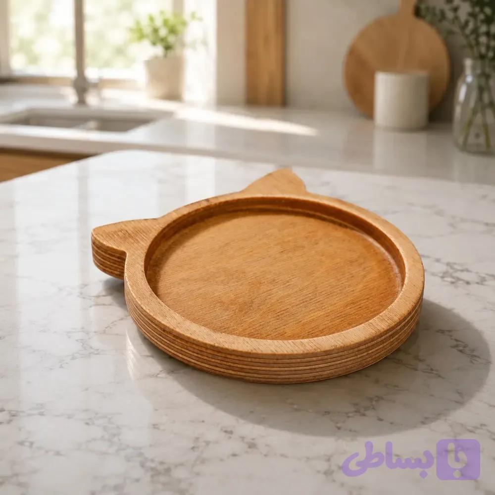 اردو خوری چوبی گربه 047 — تصویر 1
