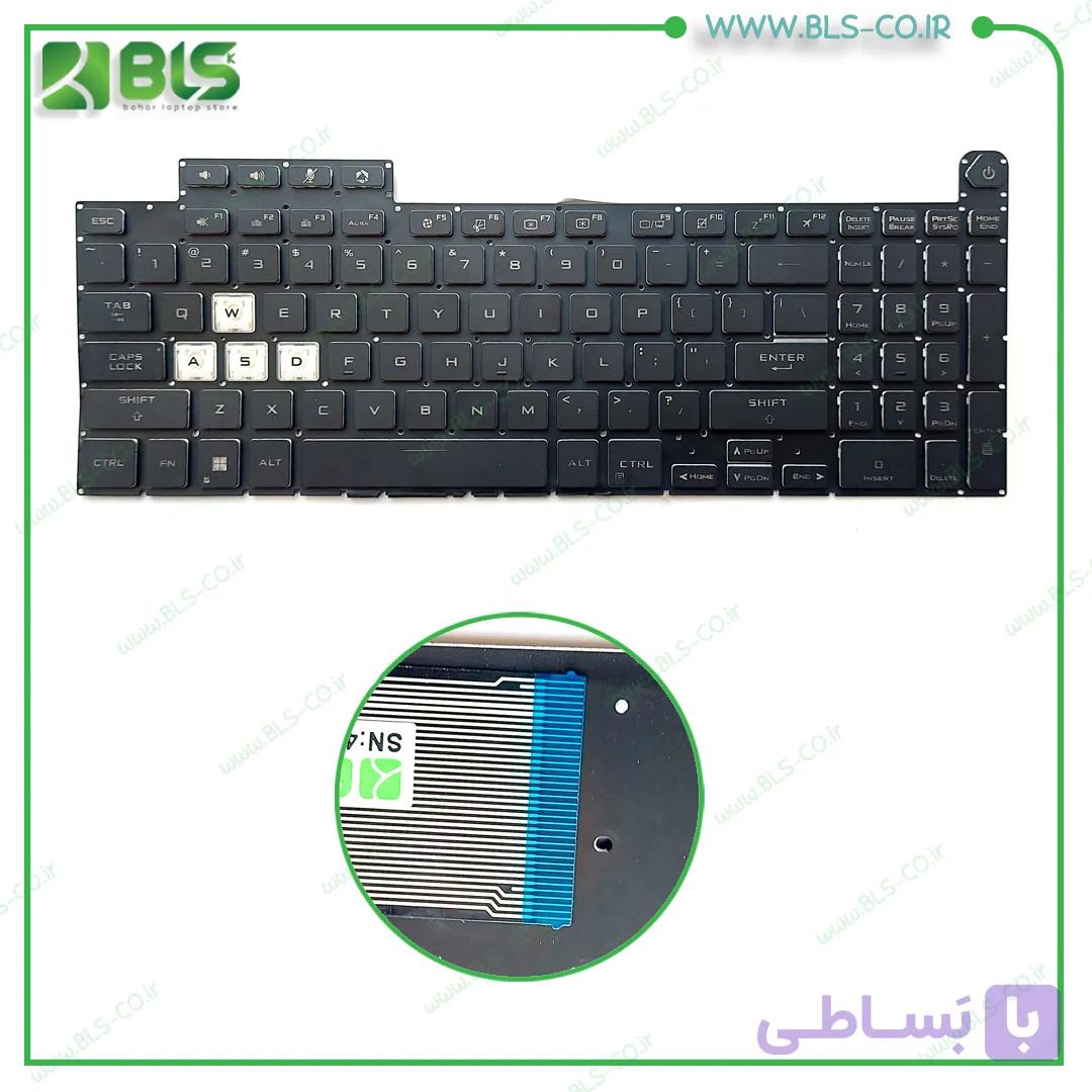 کیبورد لپ تاپ ایسوس  ASUS TUF GAMING F15 /FX507Z — تصویر 1