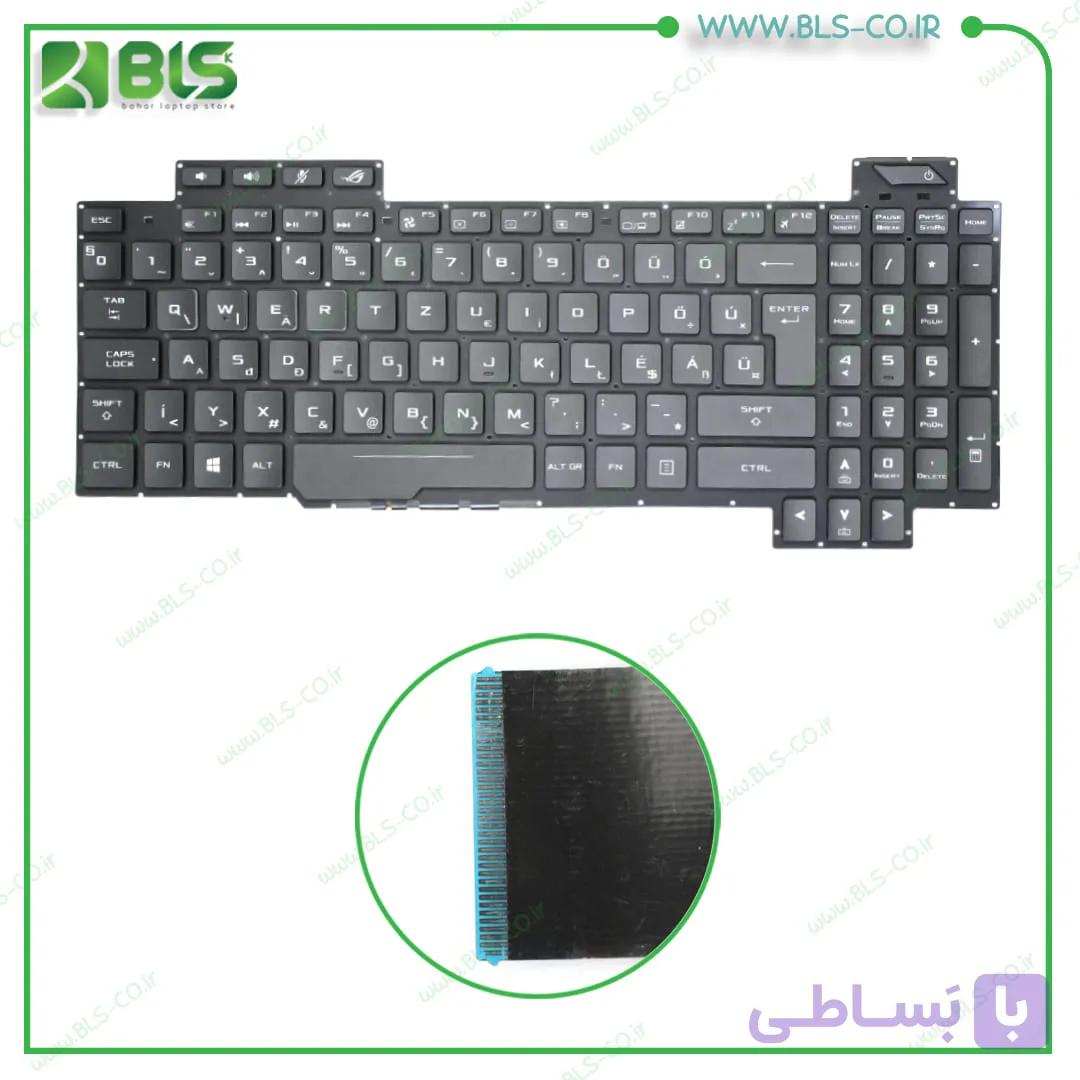 کیبورد لپ تاپ ایسوس Asus ROG Strix GL503 (بک لایت دار / اینتر بزرگ) — تصویر 1