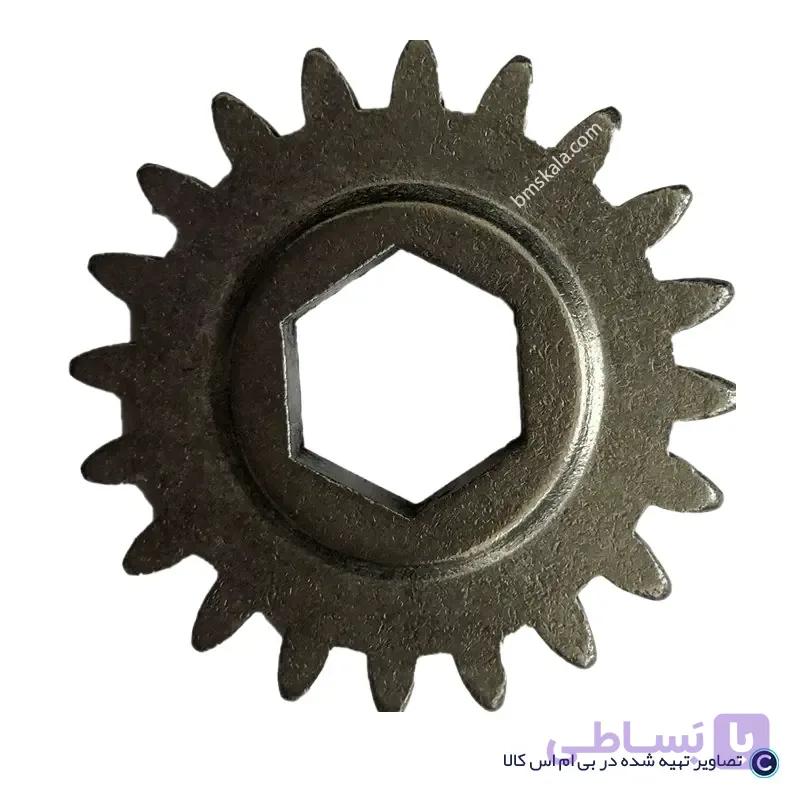 چرخ دنده 6ضلعی گیربکس موتور ساید