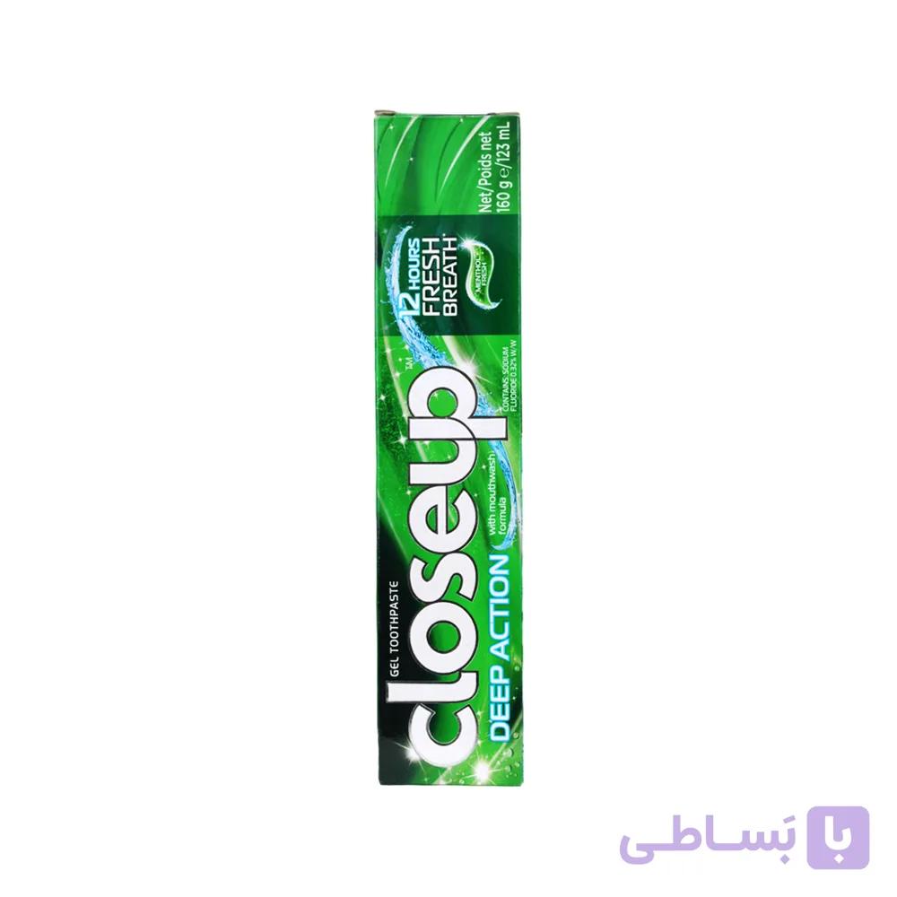 خمیردندان کلوزآپ مدل Menthol Fresh وزن 160 گرم