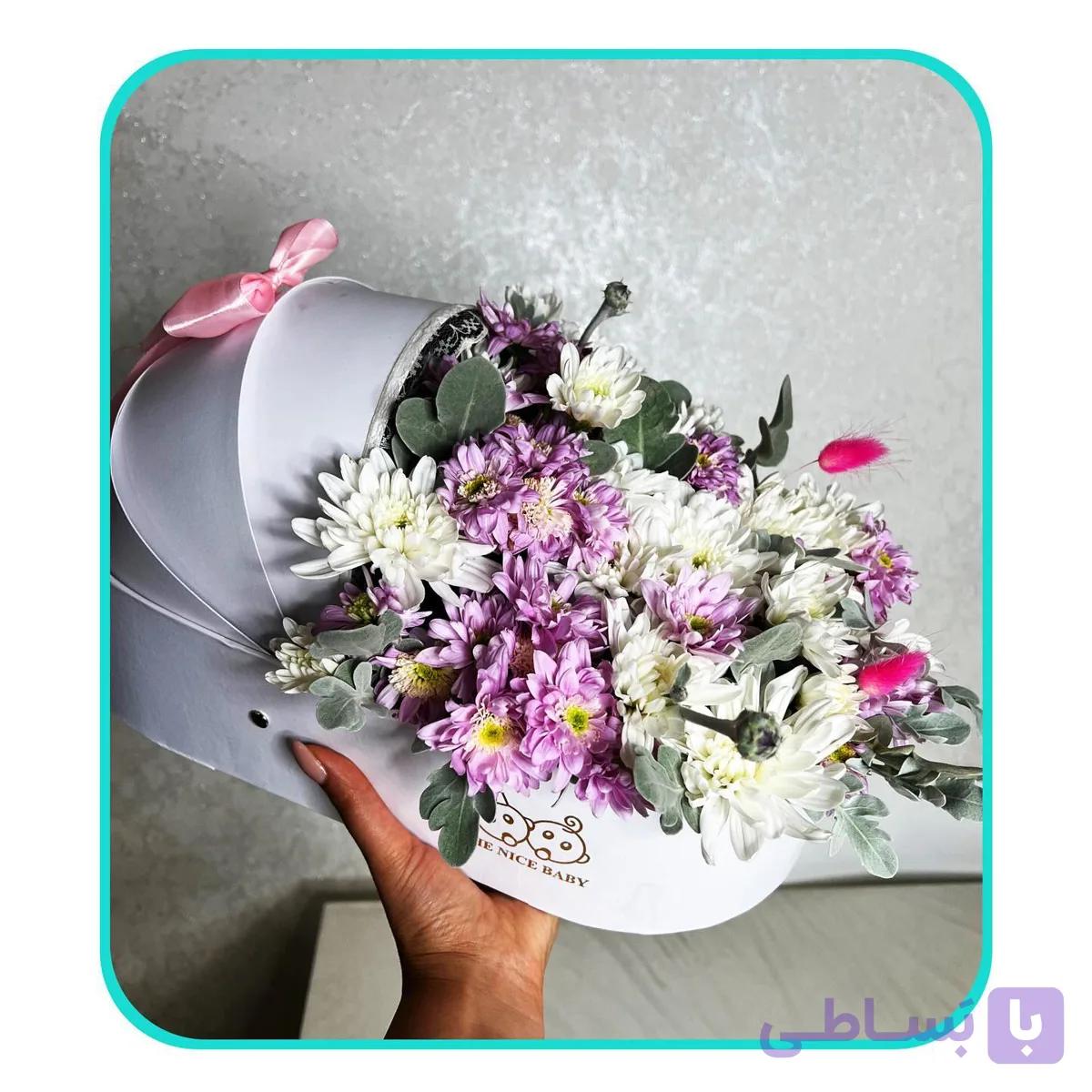 باکس گل گهواره ای نوزاد