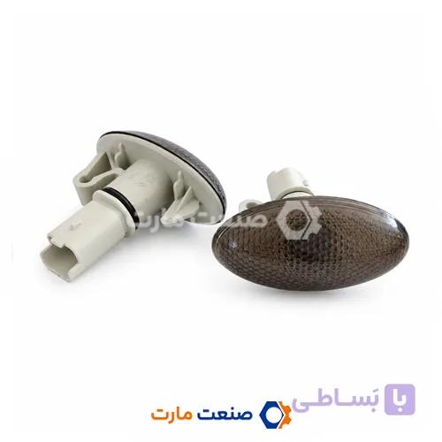 چراغ راهنما بغل گلگیر 206 (دودی)