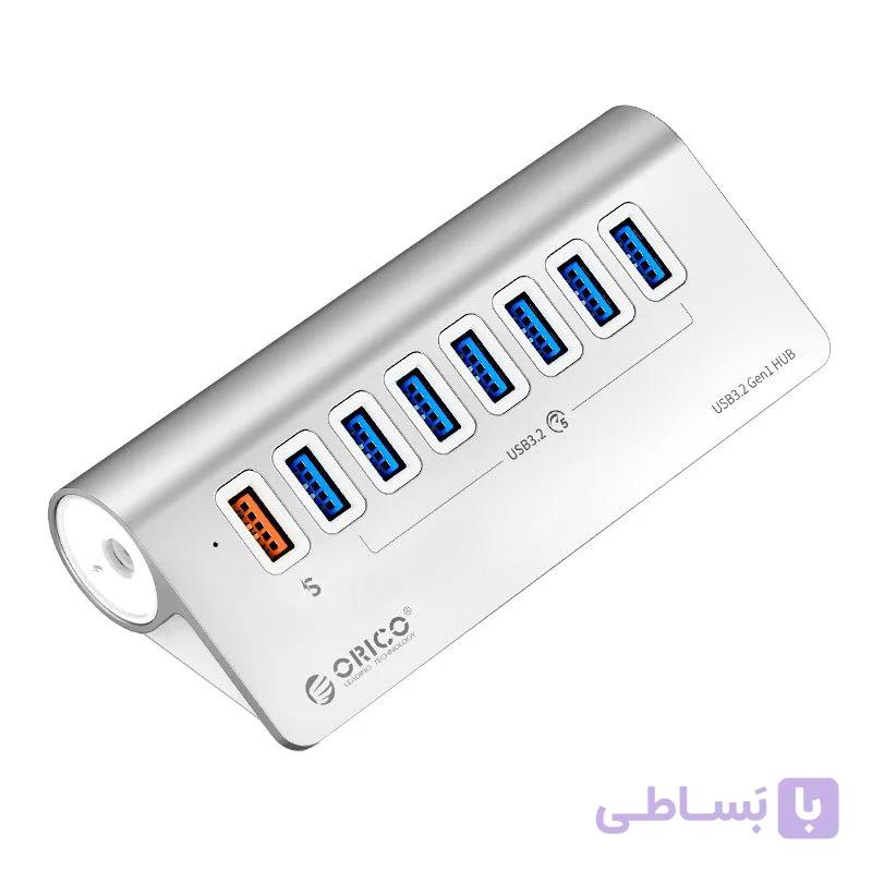 هاب 7 پورت Type-C اوریکو مدل M3U7Q1-10 — تصویر 1