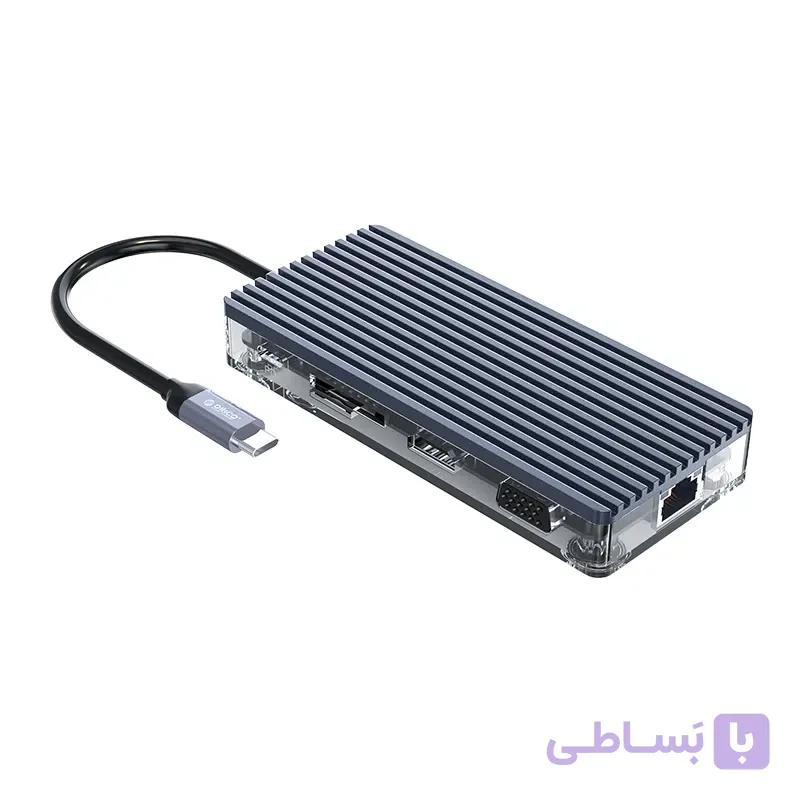 هاب 11 پورت Type-C اوریکو مدل WB-11P — تصویر 1