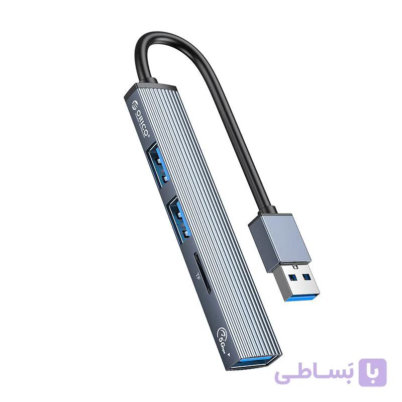 هاب 4 پورت USB3.0 اوریکو مدل AH-A12F — تصویر 1