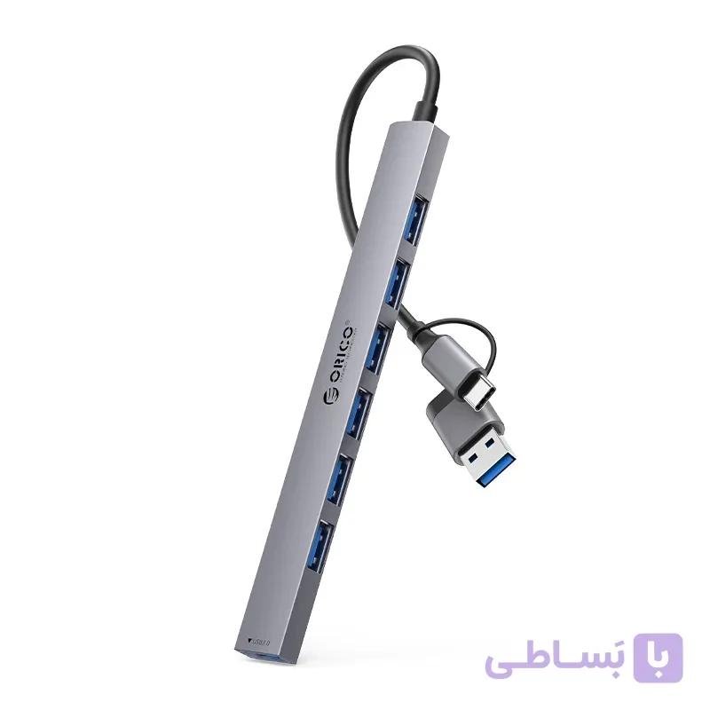 هاب 7 پورت USB-C/-A اوریکو مدل YSA2-U3 — تصویر 1