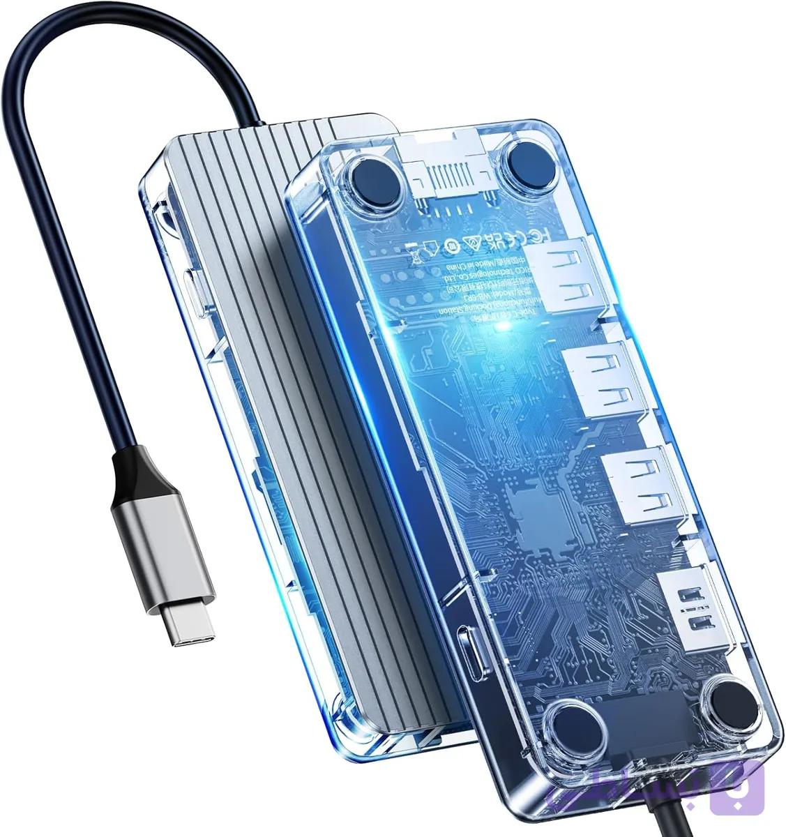 داک استیشن 6 پورت اوریکو مدل WB-6RJ-V1 — تصویر 1