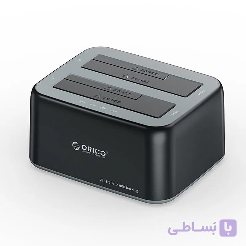 داک هارد 2.5 / 3.5 اینچ 2 اسلات اوریکو مدل 6829C3-C با قابلیت کلون آفلاین — تصویر 1