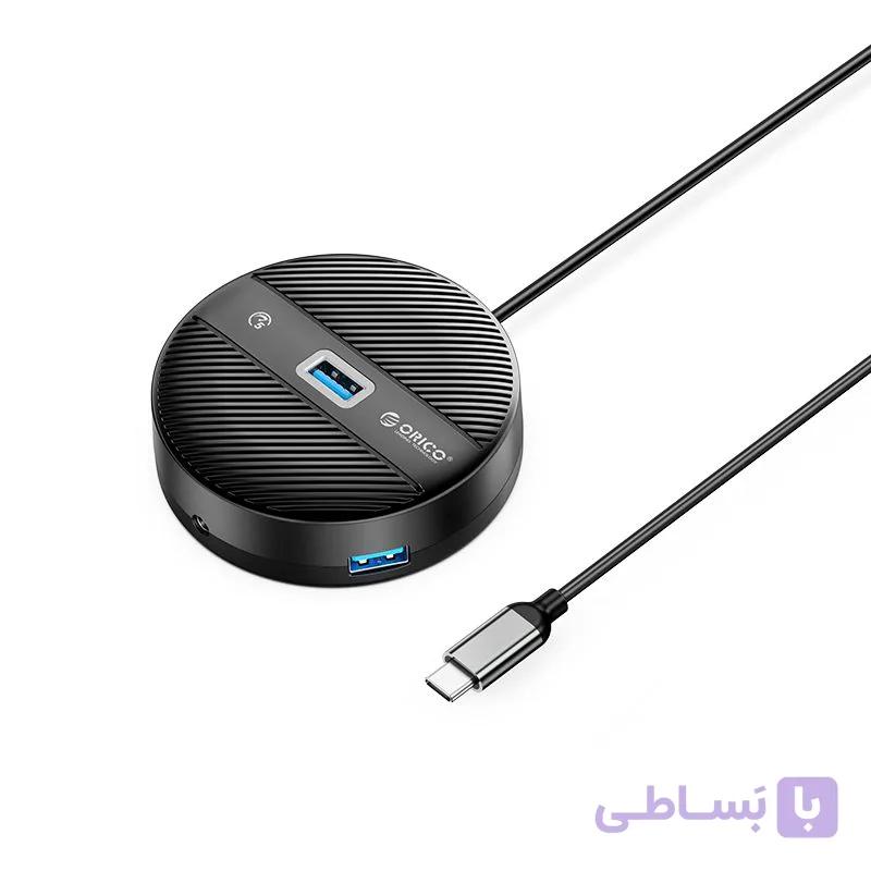 هاب 4 پورت Type-c اوریکو مدل YS4-C3-10 — تصویر 1