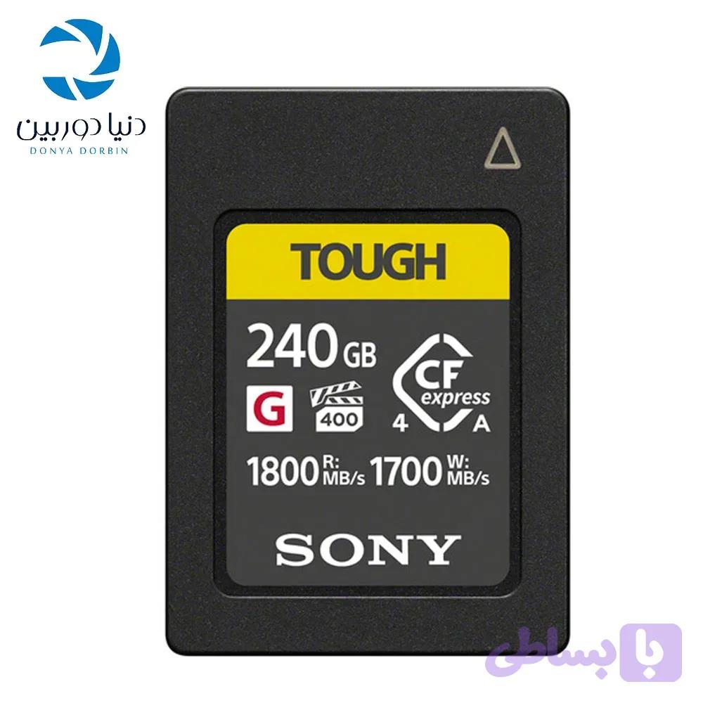 کارت حافظه سونی Sony 240GB CFexpress 4.0 Type A TOUGH Memory Card