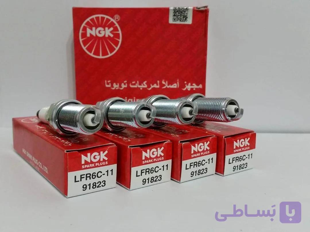 شمع پایه بلند ان جی کا تک پلاتین جعبه قرمز 91823
