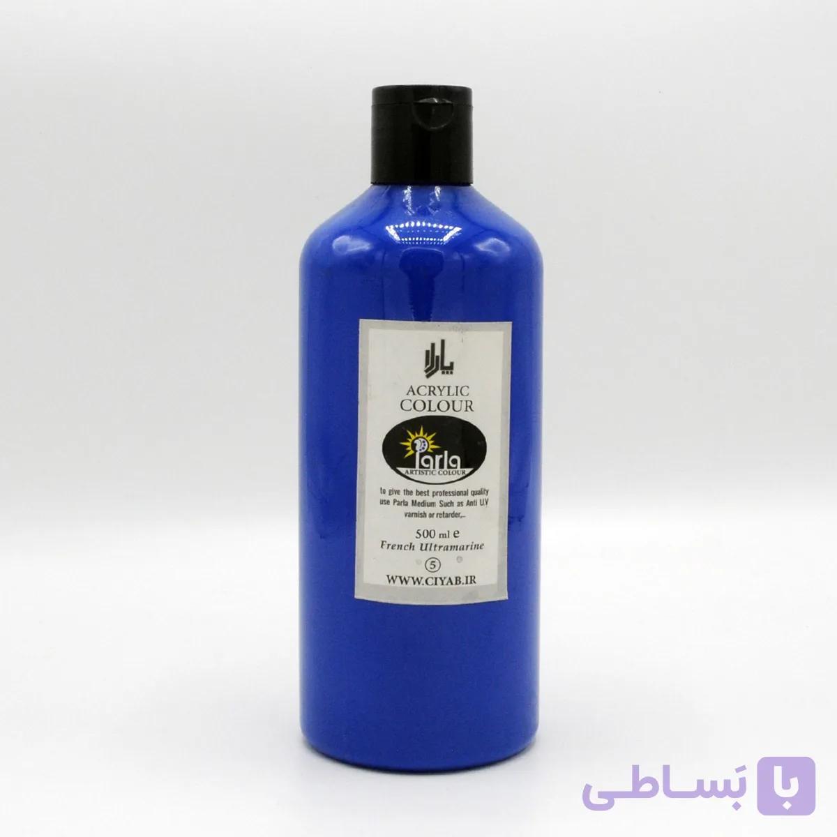 رنگ اکریلیک پارلا 400 میل – آبی الترامارین