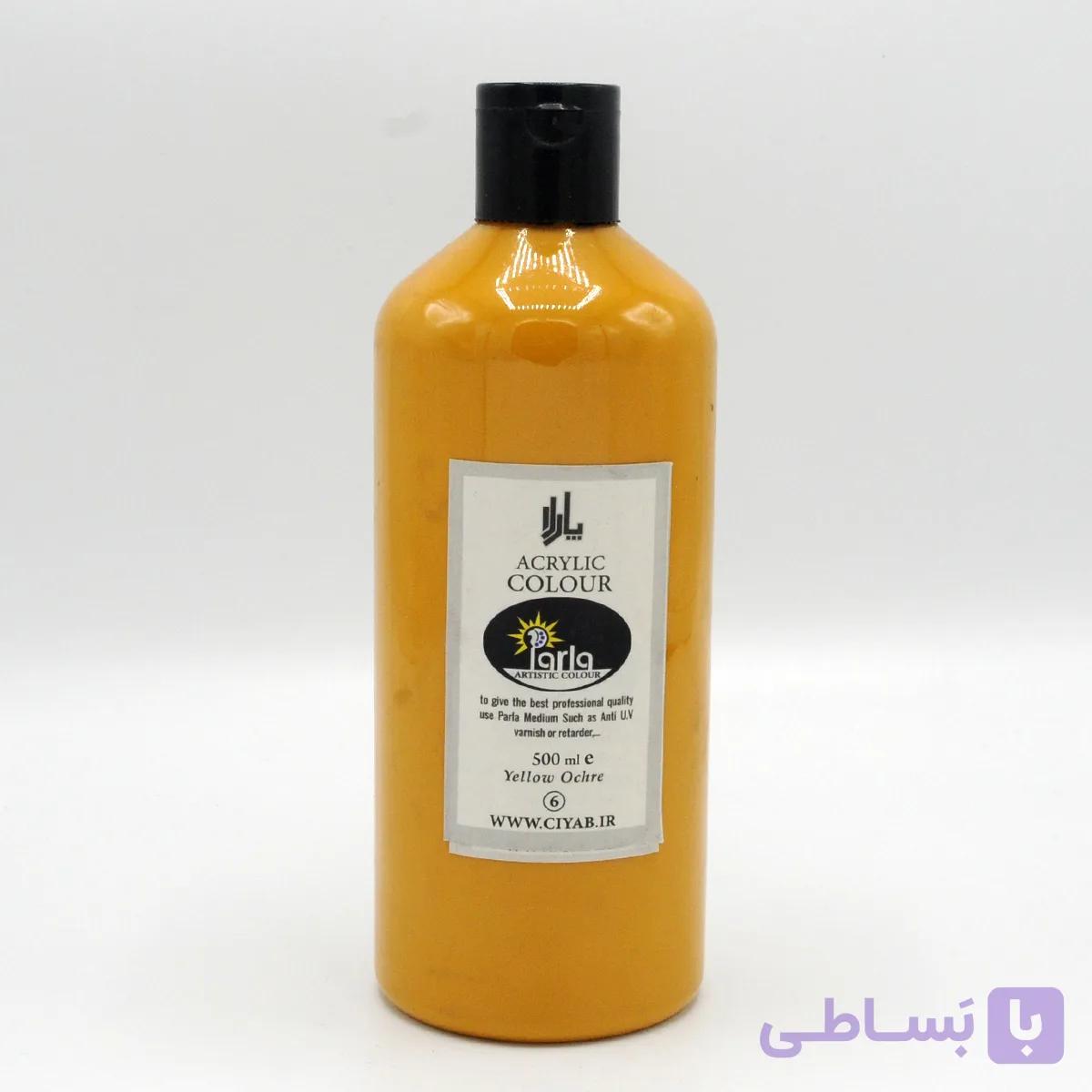 رنگ اکریلیک پارلا 400 میل – اکر