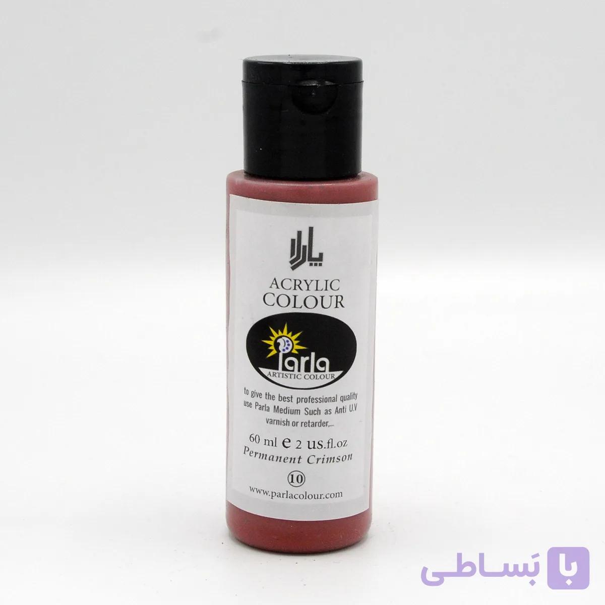 رنگ اکریلیک پارلا 60 میل – آجری