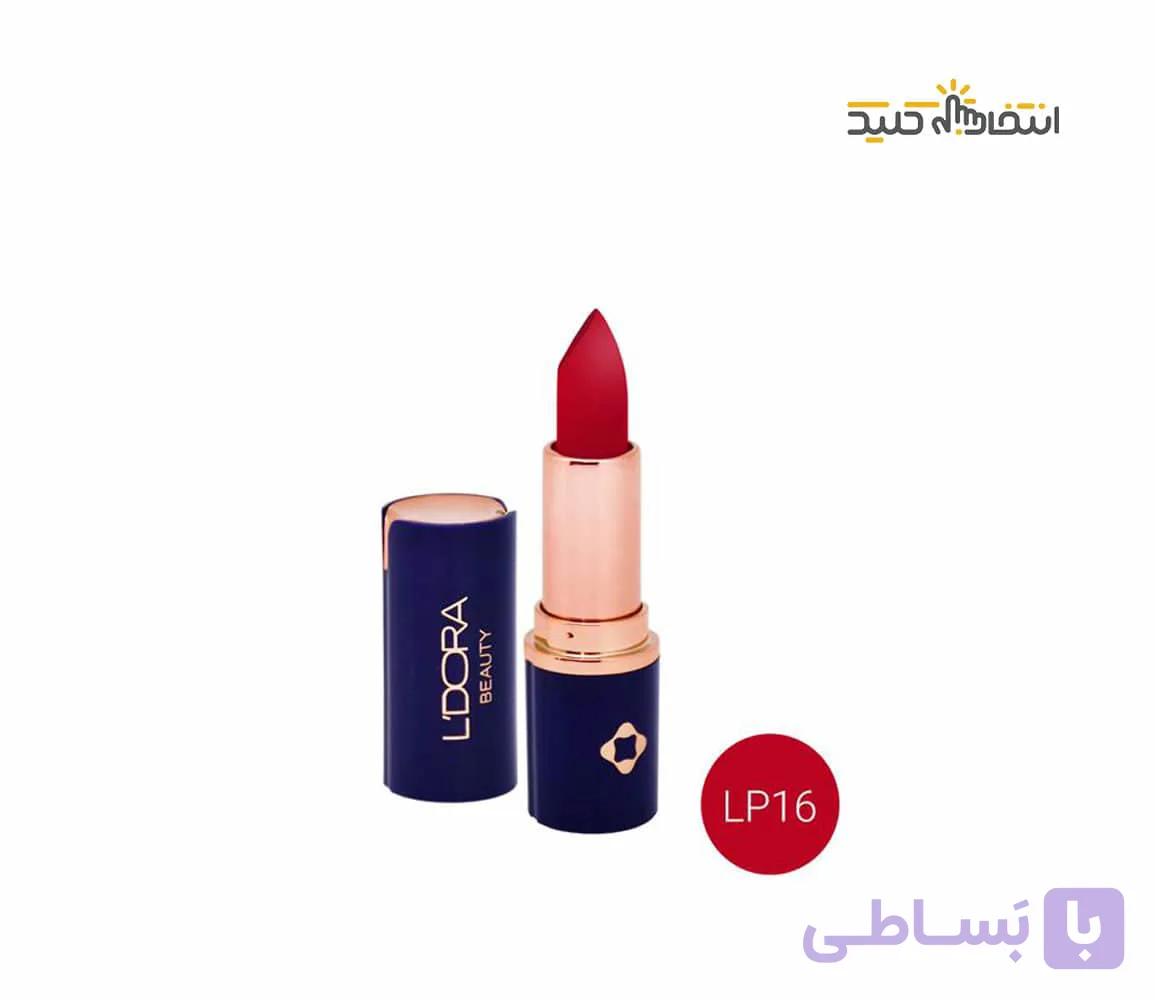 رژلب جامد لدورا LP16 بدون سرب — تصویر 1