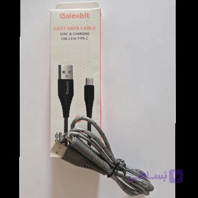 کابل تایپ سی فست شارژ Galexbit کنفی — تصویر 1
