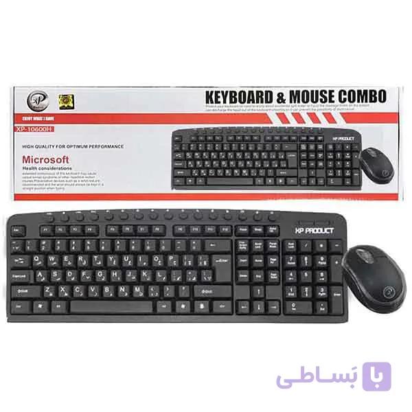 کیبورد وموس سیم دارXP 10600K — تصویر 1