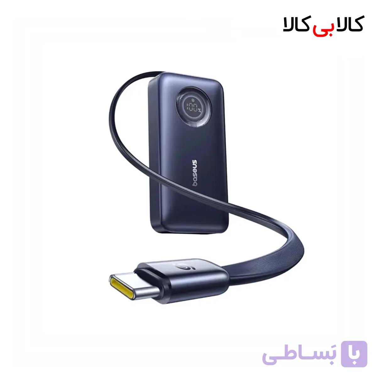 پاوربانک باسئوس مدل EnerCore CR11 با ظرفیت 10000 میلی‌آمپر ساعت توان 45 وات — تصویر 1